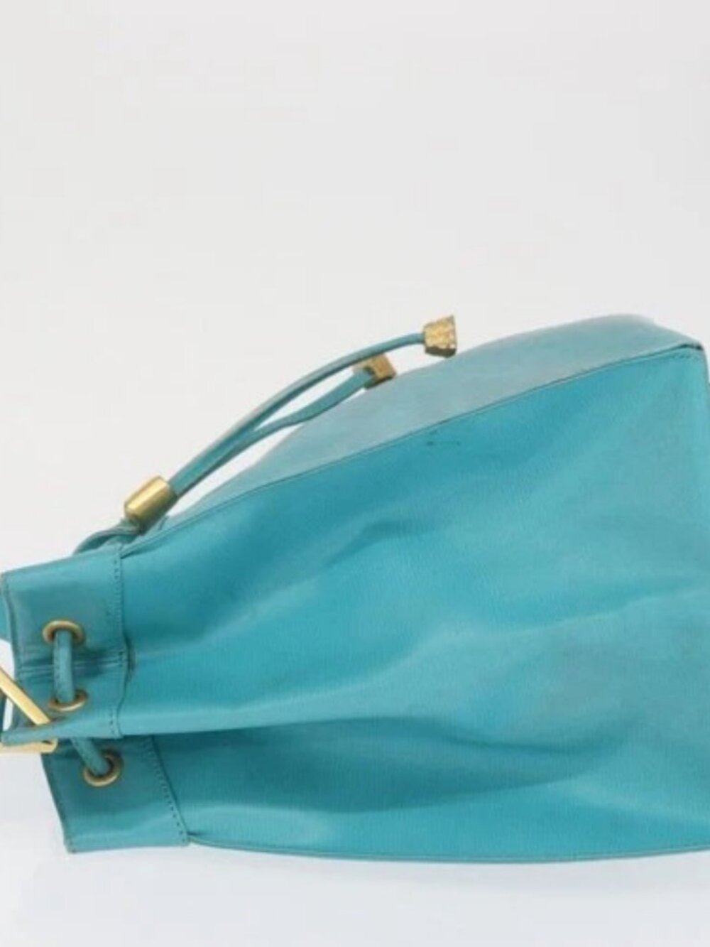 Christian Dior Shoulder Bag Leather Light Blue Auth - Picture 5 of 16